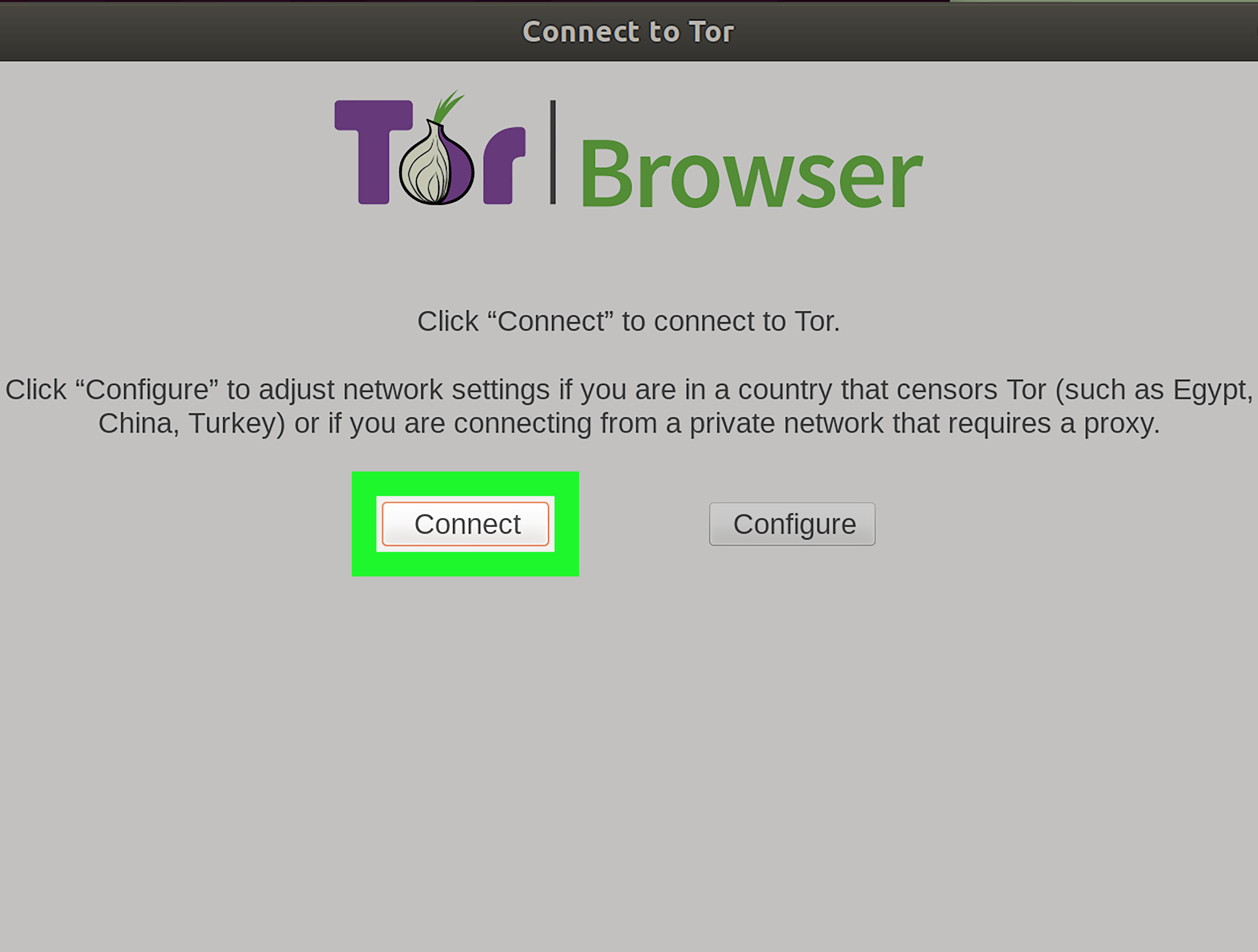 Installer Tor Sous Kali Linux Install